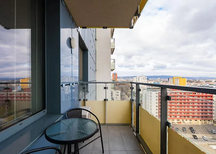 Apartman Bright With Parking & Balcony Pozsony